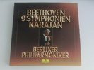 BEETHOVEN 9 SYMPHONIEN KARAJAN BERLINER PHILHARMONIKER 8 LP BOX