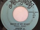JUNIOR AND THE STAR LITES- Queen Of My Heart 45 Rare Dallas Texas Latin Soul