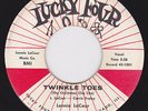 Teen Christmas Novelty Rockers 45 - LENNIE LACOUR - Twinkle Toes / No Privacy