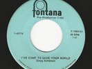 OZ Prog Psych 45 / DOUG ASHDOWN - I've Come To Save Your World : FONTANA   HEAR