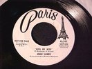JODIE SANDS Kiss By Kiss/I'd Cry No Tears RARE TEEN GIRL POPCORN Promo 45 PARIS