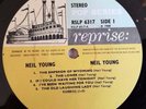 Neil Young LP Same no name cover UK Reprise tri colour steamship 1st press