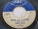 Glenn Wells: Lesson in Love / Write Me a Letter 45 Doo Wop Pop Record Jin 122