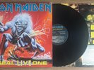 IRON MAIDEN - A REAL LIVE ONE LP 1993 JUDAS PRIEST METALLICA MEGADETH OZZY