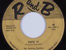 Instrumental R&B Tittyshaker 45 ROCKING BROTHERS Rock It R & B HEAR