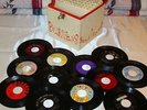 50's Large Platter-Pak + (75) Vintage Era 45-rpm Records - Indexed 45's LISTED