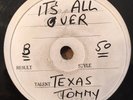 Gennett ( Varsity Test) Georgia Tom IT'S ALL OVER 1929 78 rpm EE-