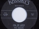 Doo Wop 45 PHIL PHILLIPS Sea Of Love KHOURY'S HEAR