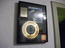 Goldene Schallplatte: Elvis Presley – Hound Dog (Gold Plated Record; mit Rahmen)