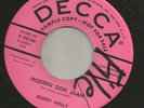 ROCKABILLY-  BUDDY HOLLY-  MODERN DON JUAN  -HEAR - 1956 PROMO DECCA