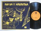 SUN RA & HIS ARKESTRA Super Sonic Jazz EL Saturn 0126 Orange Labels OG LP