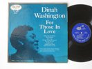 DINAH WASHINGTON For Those In Love Emarcy MG 36011 Mono DG Blue Back LP