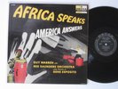 GUY WARREN with RED SAUNDERS ORCH Africa Speaks America Answers Decca Mono DG LP