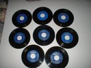 8-45s-KING records-Etta Jones-The 5Royales-Wynonie Harris-The Dapps- Earl Bostic