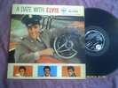 ELVIS PRESLEY-A DATE WITH ELVIS LP RD 27128 RCA SILVER SPOT