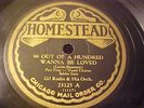 Homestead 23125  - Gil Rodin - Bob Reynolds - 99 Out Of A Hundred Wanna Be Loved