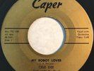 * CELE DEE My Robot Lover/Closer RARE WILD JAZZ DANCE TITTYSHAKER Caper 45 HEAR