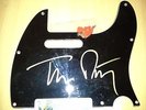 TOM PETTY autograph GUITARE PICKGUARD hand signed live TELECASTER in concert