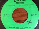 CLIFFORD BINNS 'YOU'VE GOT TO HELP ME' CARRIE RECORDS RARE NORTHERN SOUL