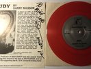 HARRY NILSSON *SIGNED* RED COLOR VINYL Beatlefest '82 With A Bullet/Judy Beatles