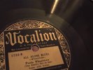 BLUES PEETIE WHEATSTRAW (guitar only) Vocalion 1722 Police Station/Alone E-/V+