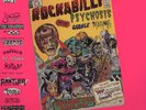 ROCKABILLY PSYCHOSIS Garage Disease THE CRAMPS Gun Club SHEER PINK CLEAR VINYL