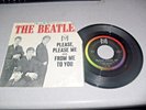 THE BEATLES - Please Please Me - Rare Original Vee Jay Picture Sleeve + 45