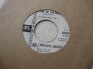 THE FANTASTIC BAGGYS 1965 alone on beach EX+/NM- WHITE LABEL PROMTNAL SURF 45RPM