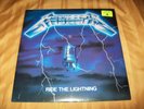 Sealed METALLICA Ride The Lightning LP 1st Elektra Press 1984 Record 60396-1
