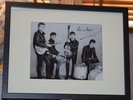 THE BEATLES PETE BEST (ORIGINAL DRUMMER) SIGNED & FRAMED + COA