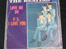 The Beatles Love Me Do / PS I Love You Tollie White Label Promo w/Picture Sleeve