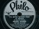 78tk-R&B--PHILO 126- Helen Humes