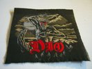 DIO – very rare old original 80s HOLY DIVER, UNCUT Patch  heavy,rock