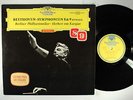KARAJAN Beethoven Symph. Nos. 8, 9 DGG TULIP 2 LPs 138808 - 9 SLPM RED STEREO