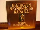 KARAJAN BEETHOVEN'S 9 SYMPHONIES BERLIN PHILHARMONIC (1977) 2740 172--10 NM / EX