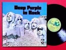 DEEP PURPLE IN ROCK NM UK LP 1970 HARVEST EMI A2 B1 MATRIX STUNNING G&L GATEFOLD