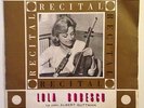 Lola Bobescu Recital Bach and Beethoven Electrecord LP