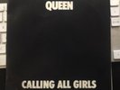 Queen Calling All Girls / Put Out The Fire Rare USA White Label Promo 7-69981