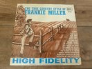 Frankie Miller - The True Country Style Music Of Frankie 1962 USA LP STARDAY