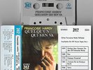 FRANCOISE HARDY RARE CASSETTE K7 747 REF 3336 QUELQU'UN QUI S'EN VA