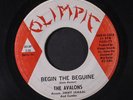 AVALONS: Begin The Beguine / Malanese 45 (clean ) rare Vocal Groups