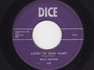 '58 W Coast DooWop BILLY FORTUNE (STORM)/SQUIRES Listen To Your Heart DICE HEAR