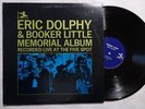 ERIC DOLPHY Memorial Album BOOKER LITTLE PRESTIGE JAZZ LP VG++