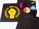 TOM ROBINSON BAND TRB - POWER IN THE DARKNESS WITH INNER + UNUSED STENCIL EX