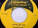 Johnny Rivers ROCKABILLY Guyden M— 45 You're The One  A Hole In The Ground ws145