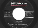 RARE   PORGY & THE MONARCHS on MUSICOR 1179   THAT GIRL / IF IT'S FOR REAL BABY
