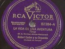 2x 78rpm Barnabas Von Geczy Y Su Orquestra RCA 82384, 82417 Latin Tangos E