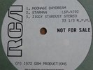 DAVID BOWIE - ZIGGY STARDUST, 6 SONG 10