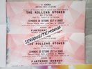 2 pl cartonnée ROLLING STONES fosse OR // FLOOR GOLD U-Aréna DIMANCHE 22/10/17