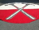 PINK FLOYD ORIGINAL STAGE BACKDROP - THE WALL